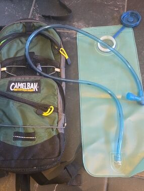 CamelBak Green and Black Hydration Backpack with 100 Oz Reservoir